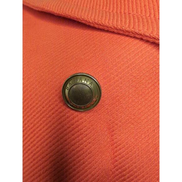 Banana Republic Statement Orange Structured Double Breasted Blazer S - Picture 2 of 10